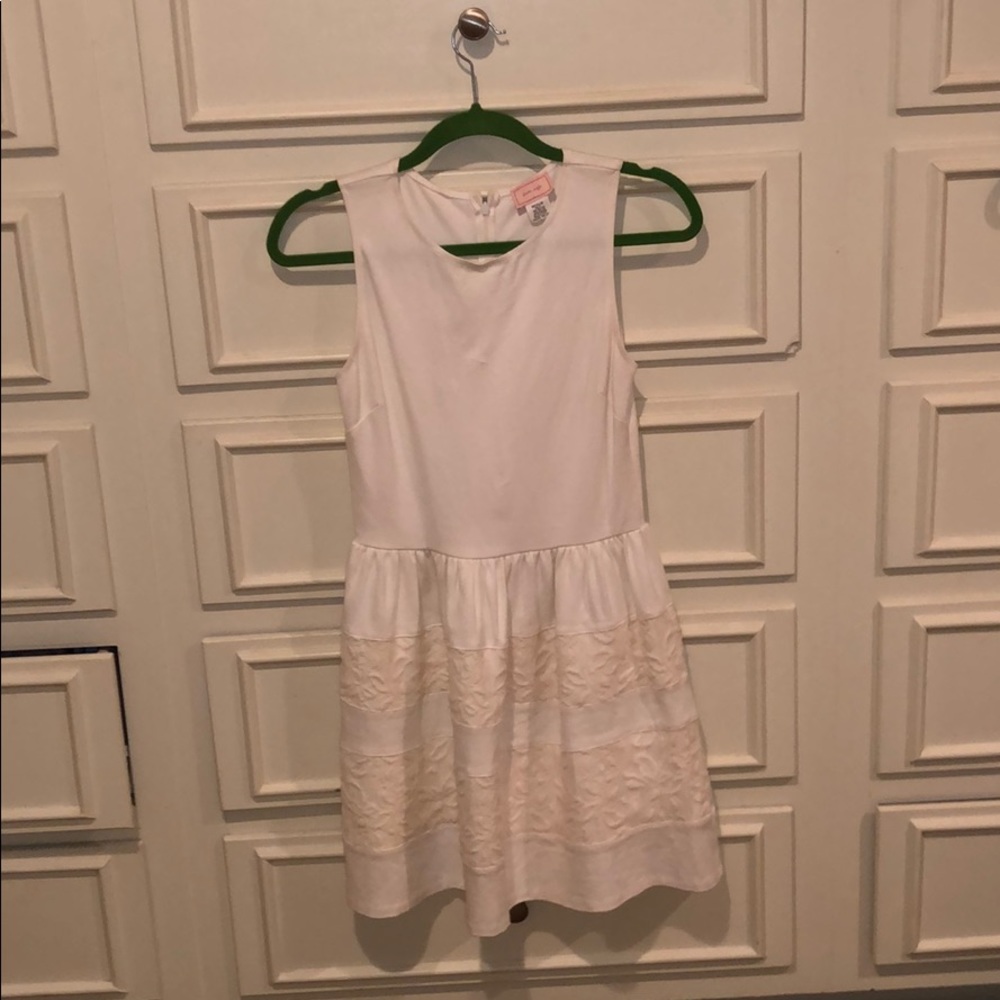 cream dress